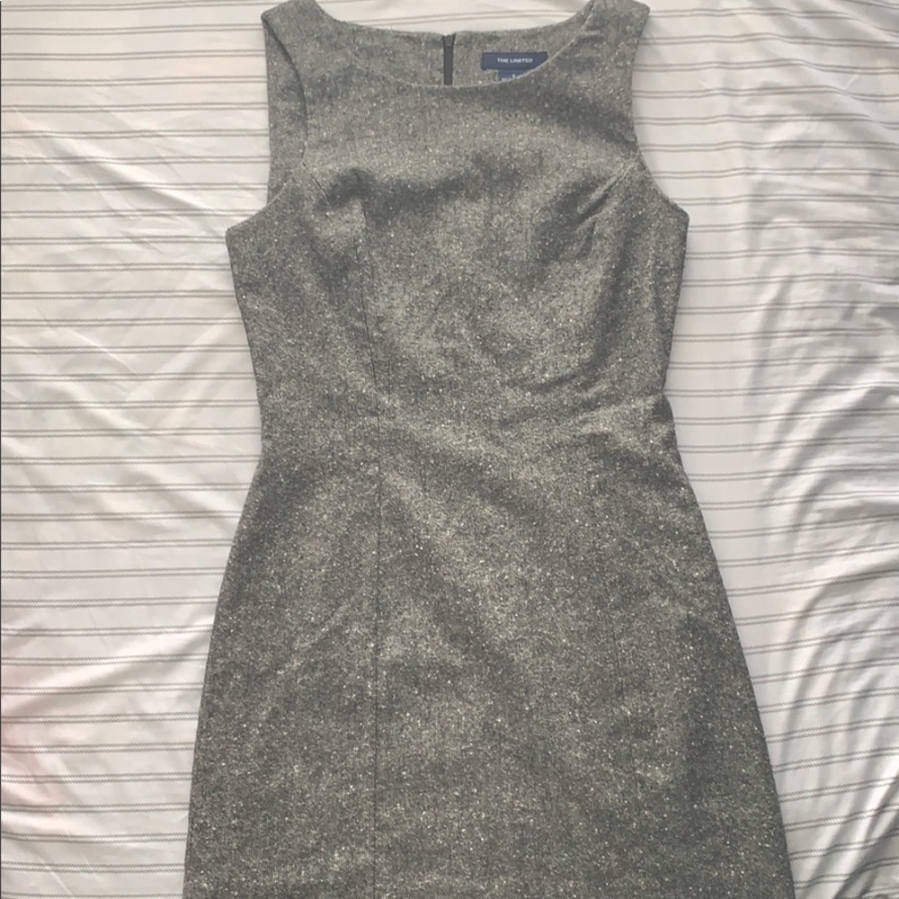 The Limited Grey Formal Dress